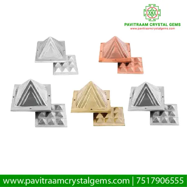 🔺 5 Tatva Pyramid – Universal Energy Cleanser & Elemental Balancer