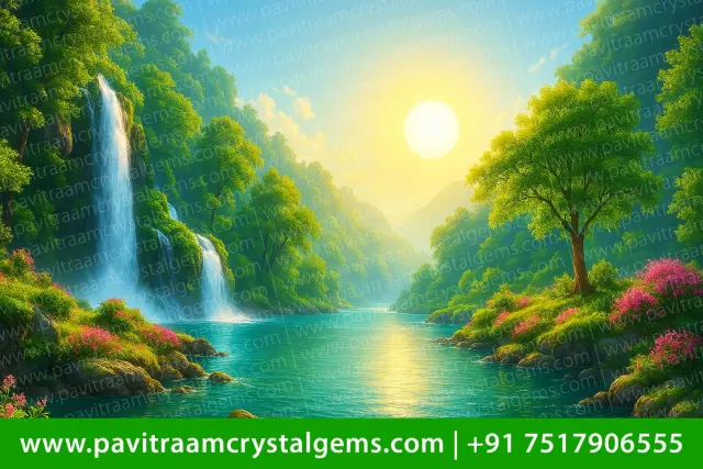 🌅 Sunrise Painting – East Zone | W-33 Inch X H-22 Inch