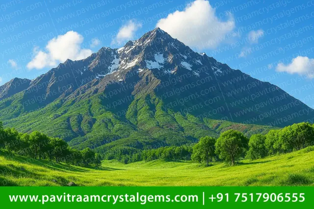 🏔️ Mountain Painting – South-West (SW) Zone | W-33 Inch X H-22 Inch